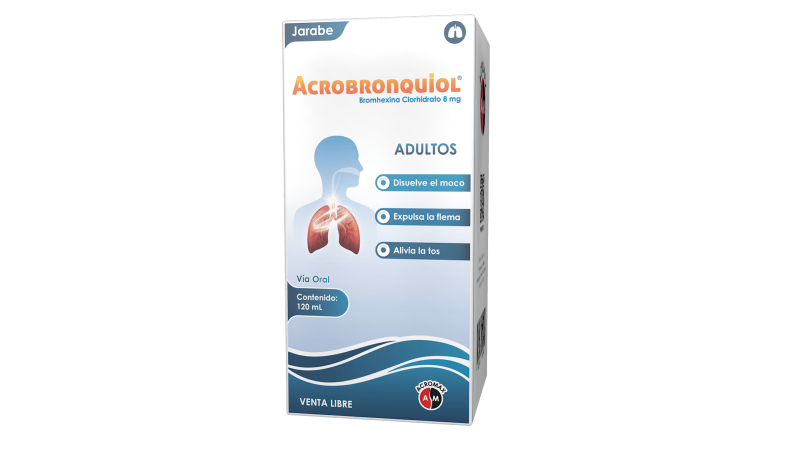ACROBRONQUIOL 8MG SUSP 120ML