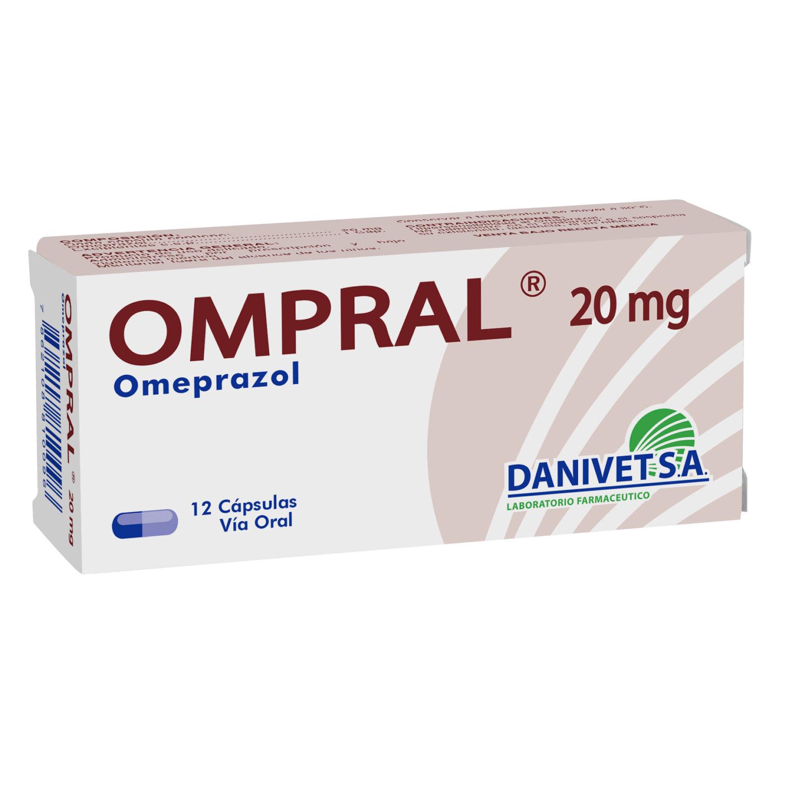 OMPRAL 20MG TAB X 12