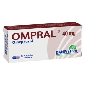 OMPRAL 40MG TAB X12