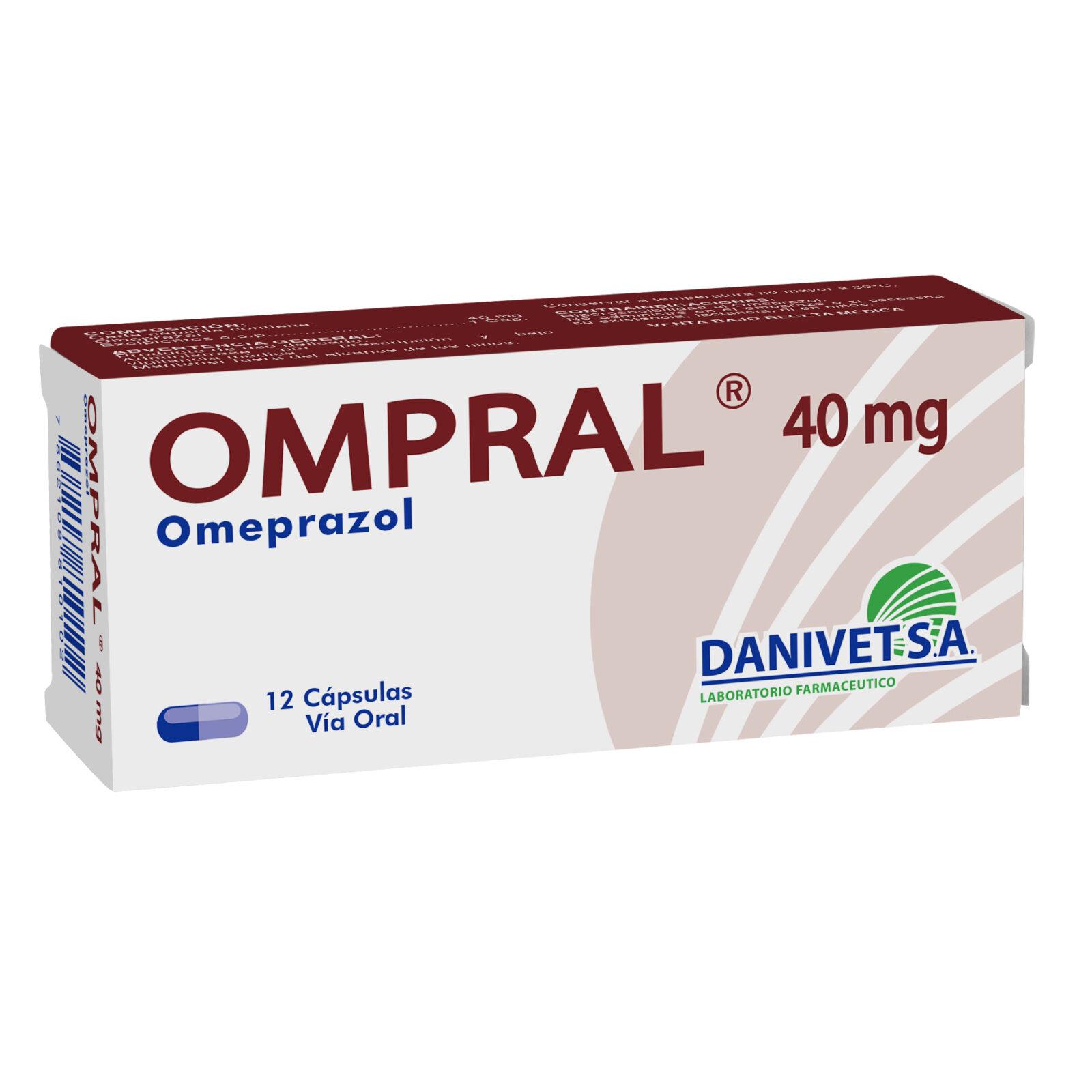 OMPRAL 40MG TAB X12