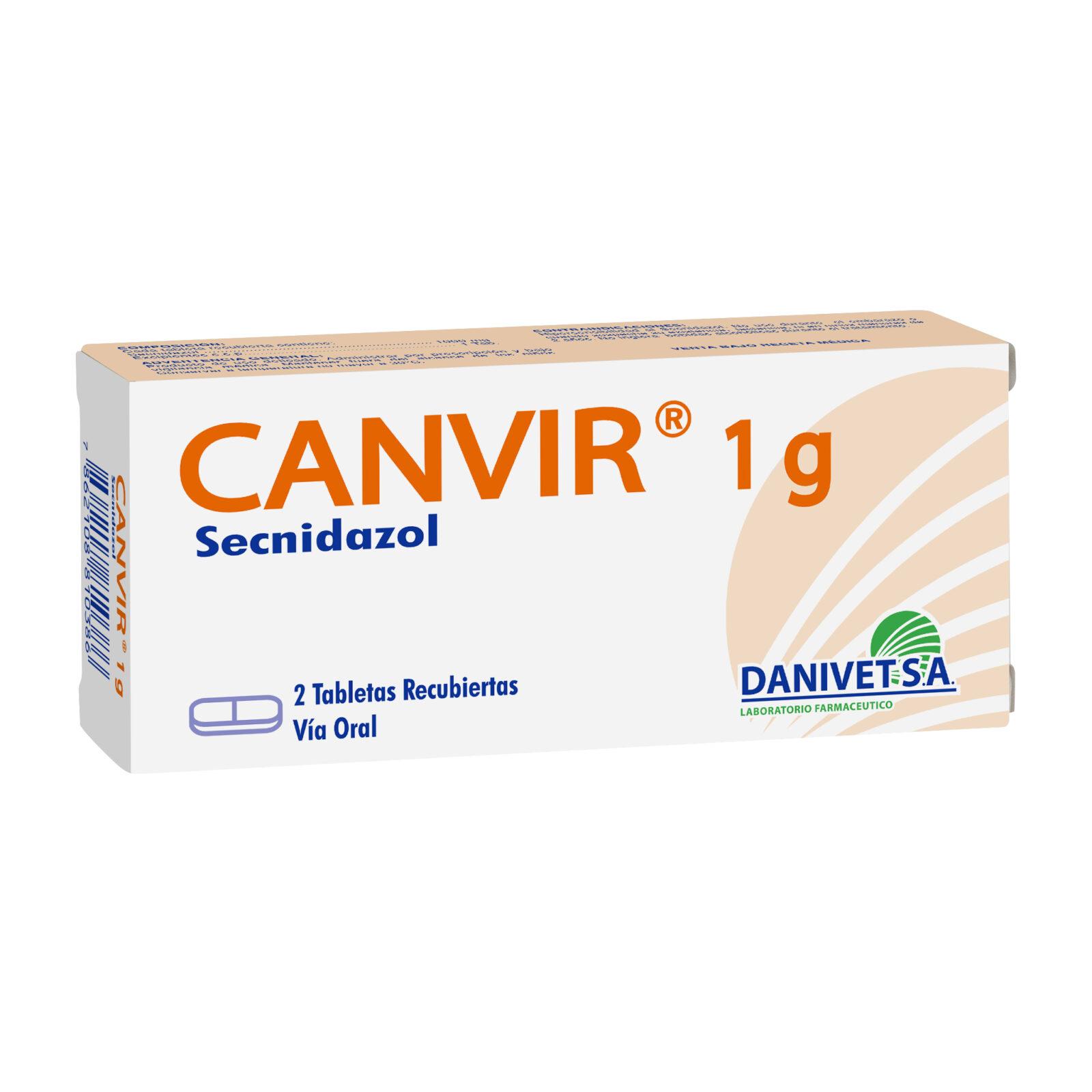 CANVIR 1GR TAB X 2