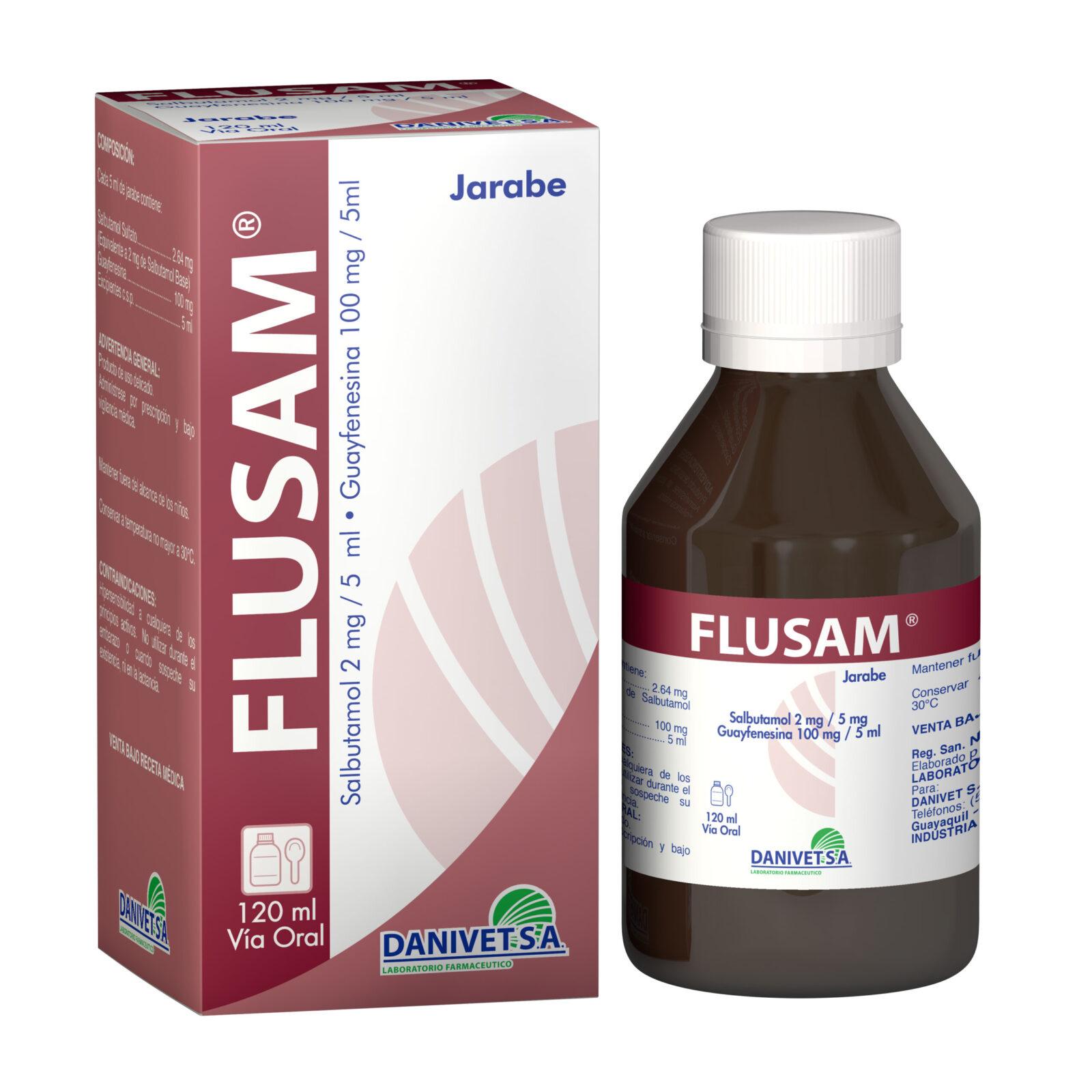FLUSAM JARABE 120 ML