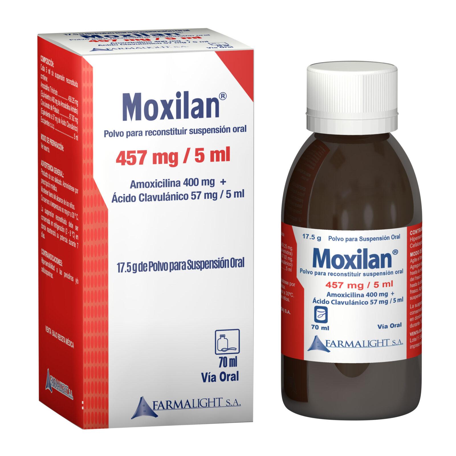 MOXILAN 457MG/5ML SUSP