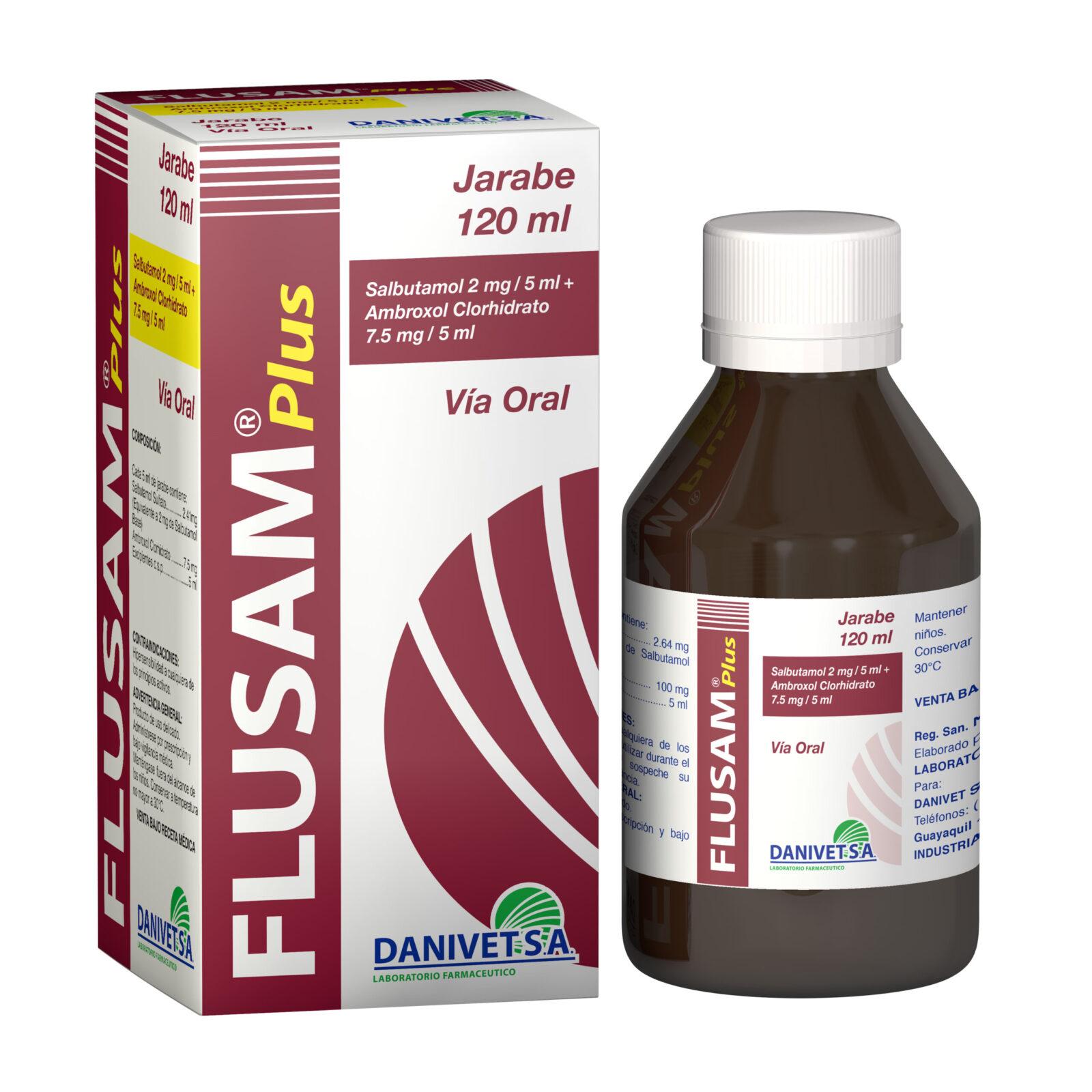FLUSAM PLUS JARABE 120 ML