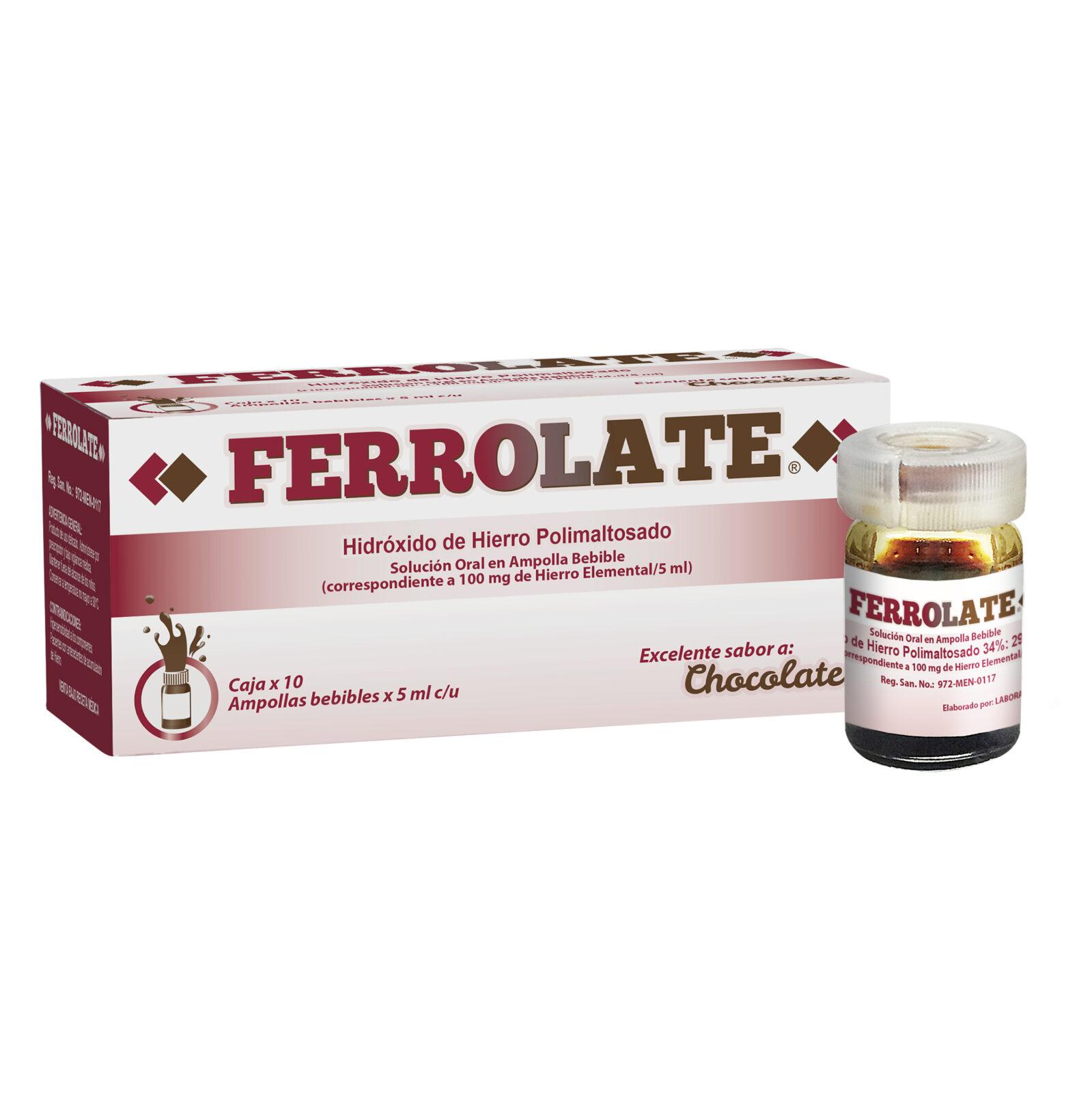 FERROLATE AMP BEBIBLE X 10