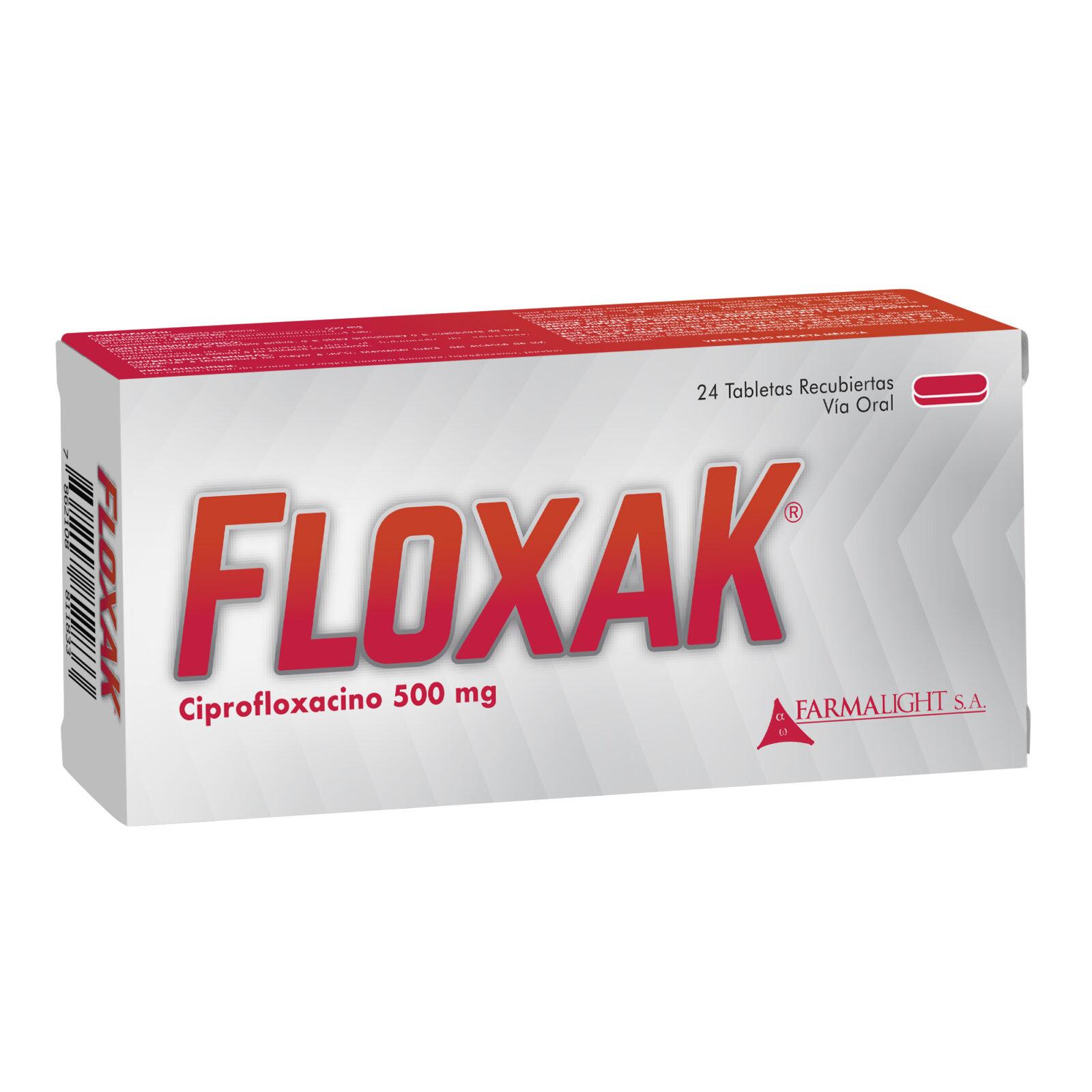 FLOXAK 500MG TAB REC X 24