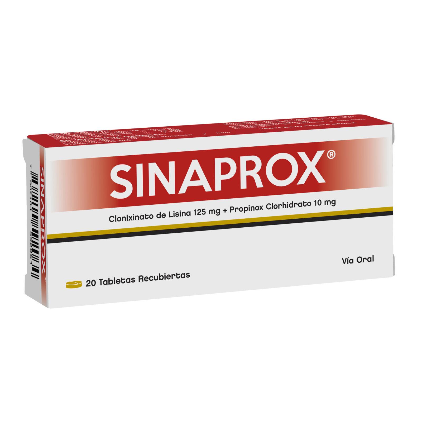 SINAPROX TAB REC X 20