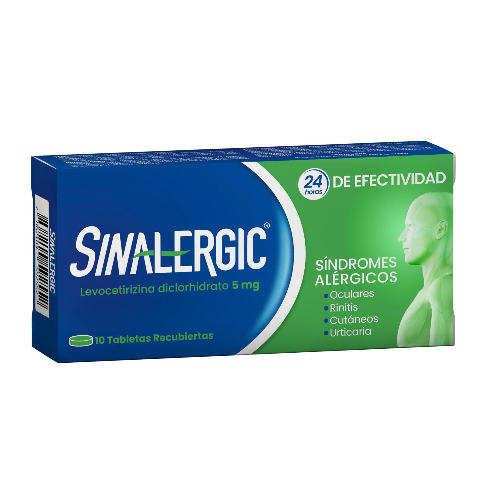 SINALERGIC 5MG TAB REC X 10