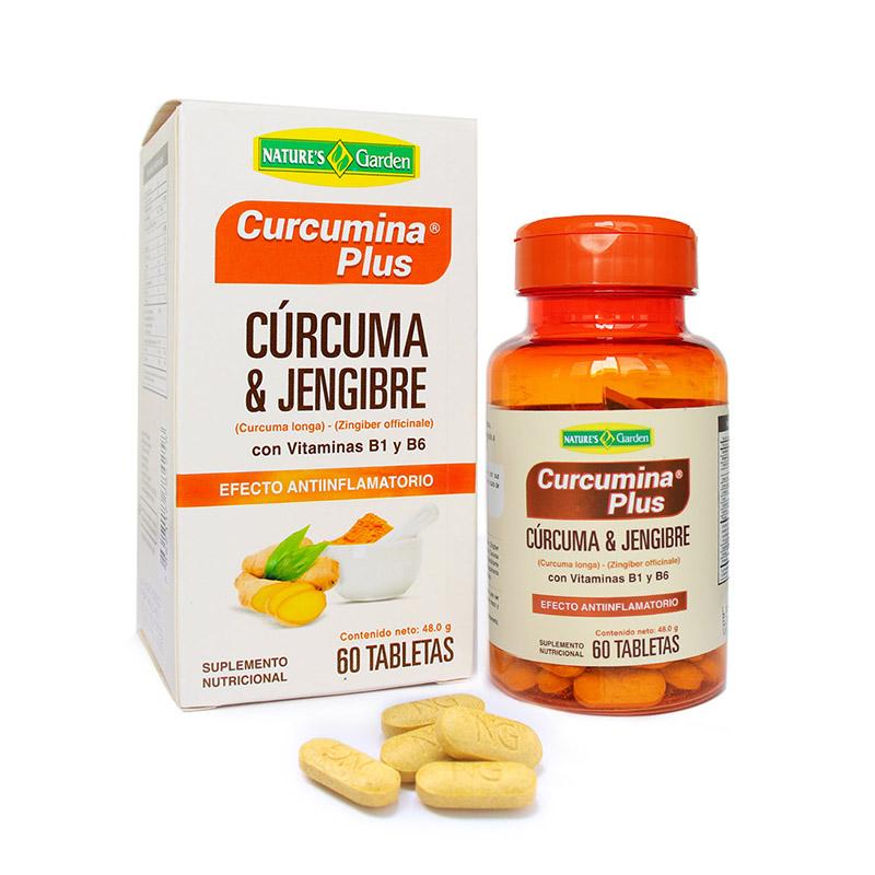 CURCUMINA PLUS + JENGIBRE TAB X 60