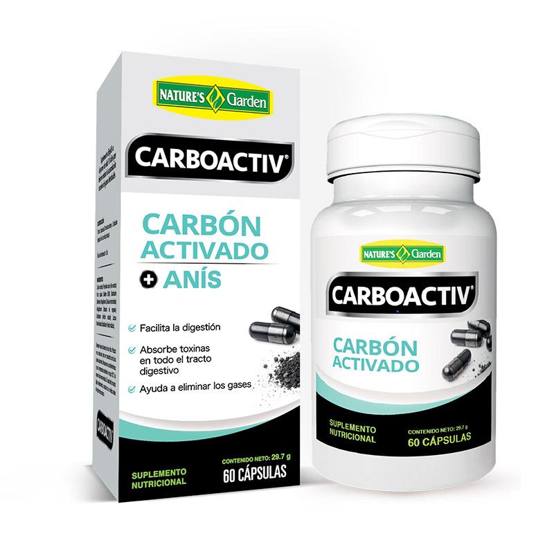 CARBOACTIV + ANIS CAPS 29.7G X 60