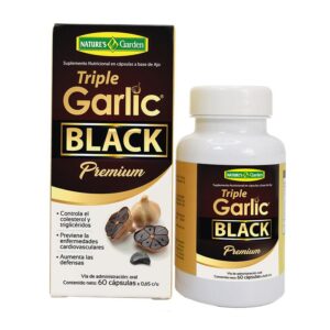 TRIPLE GARLIC BLACK PREMIUM CAP X60