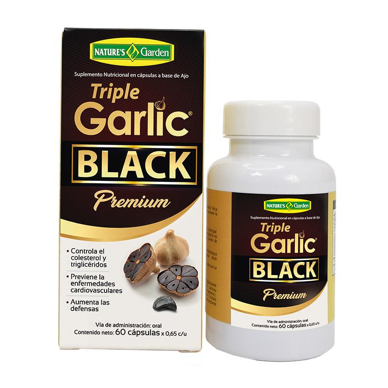 TRIPLE GARLIC BLACK PREMIUM CAP X60
