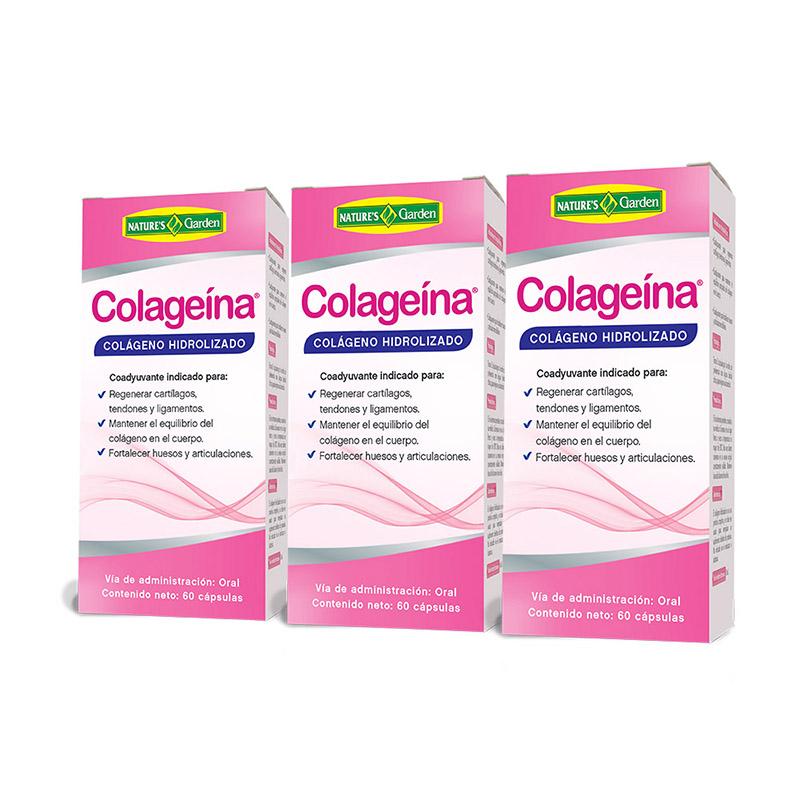 COLAGEINA 390MG FCO X 60 CAP TRIPACK