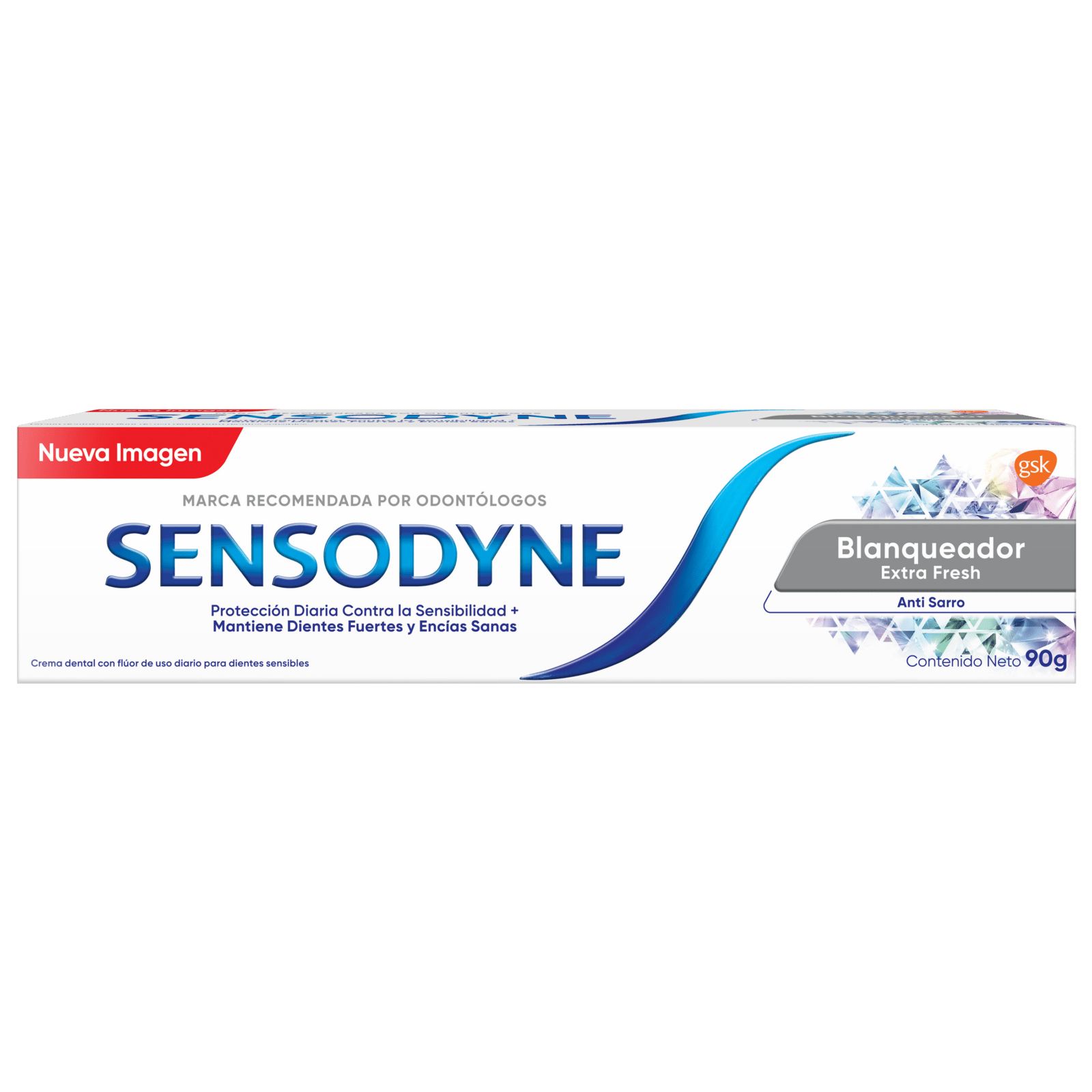 SENSODYNE BLANQUEADOR EXTRA FRESH 90GR