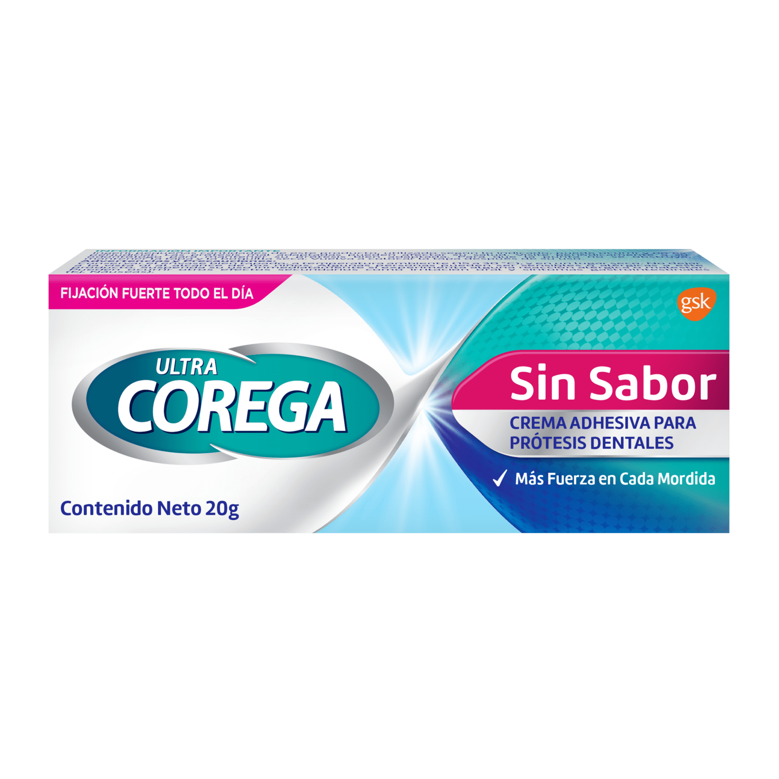 ULTRA COREGA CREMA SIN SABOR 20GR