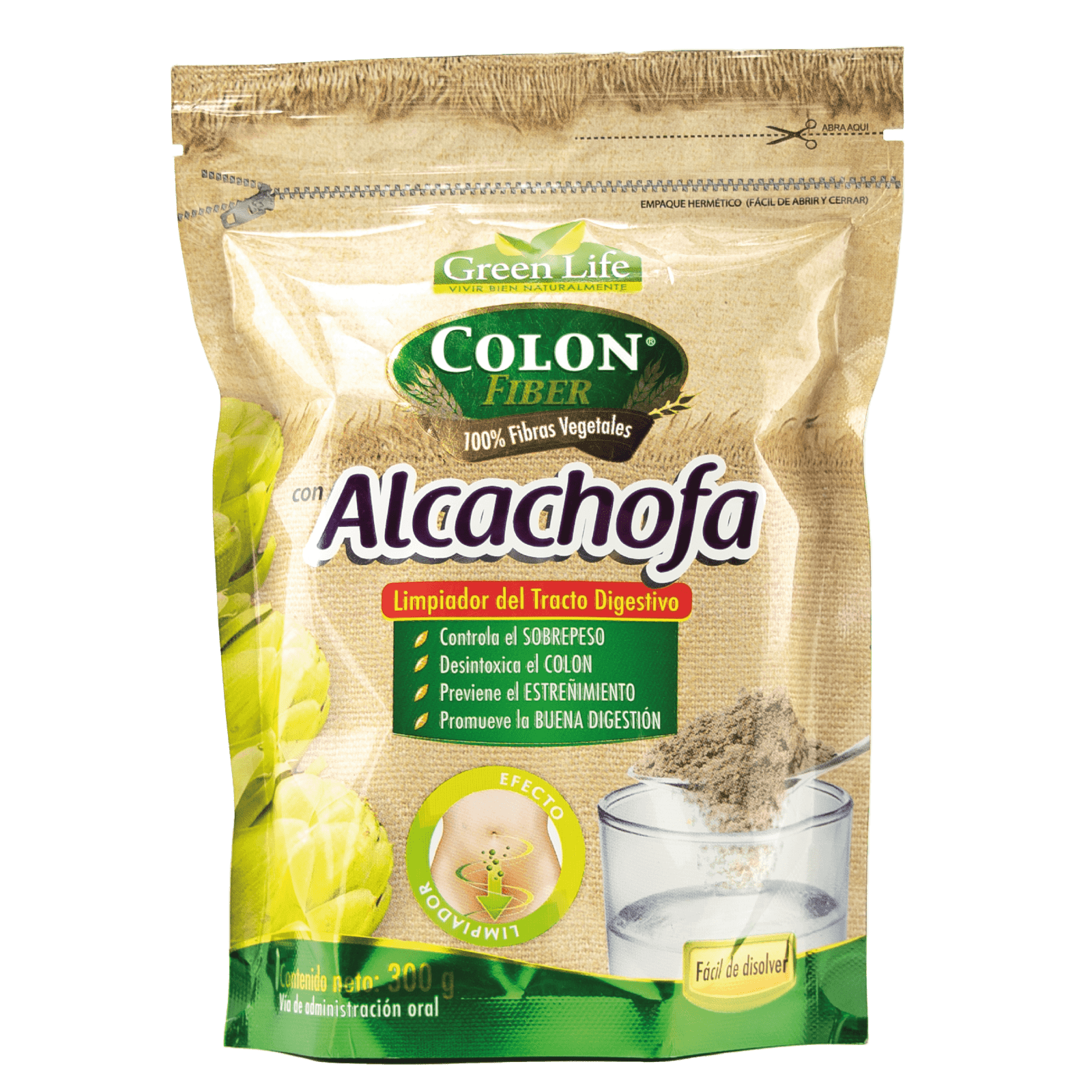 COLON FIBER CON ALCACHOFA 300GR