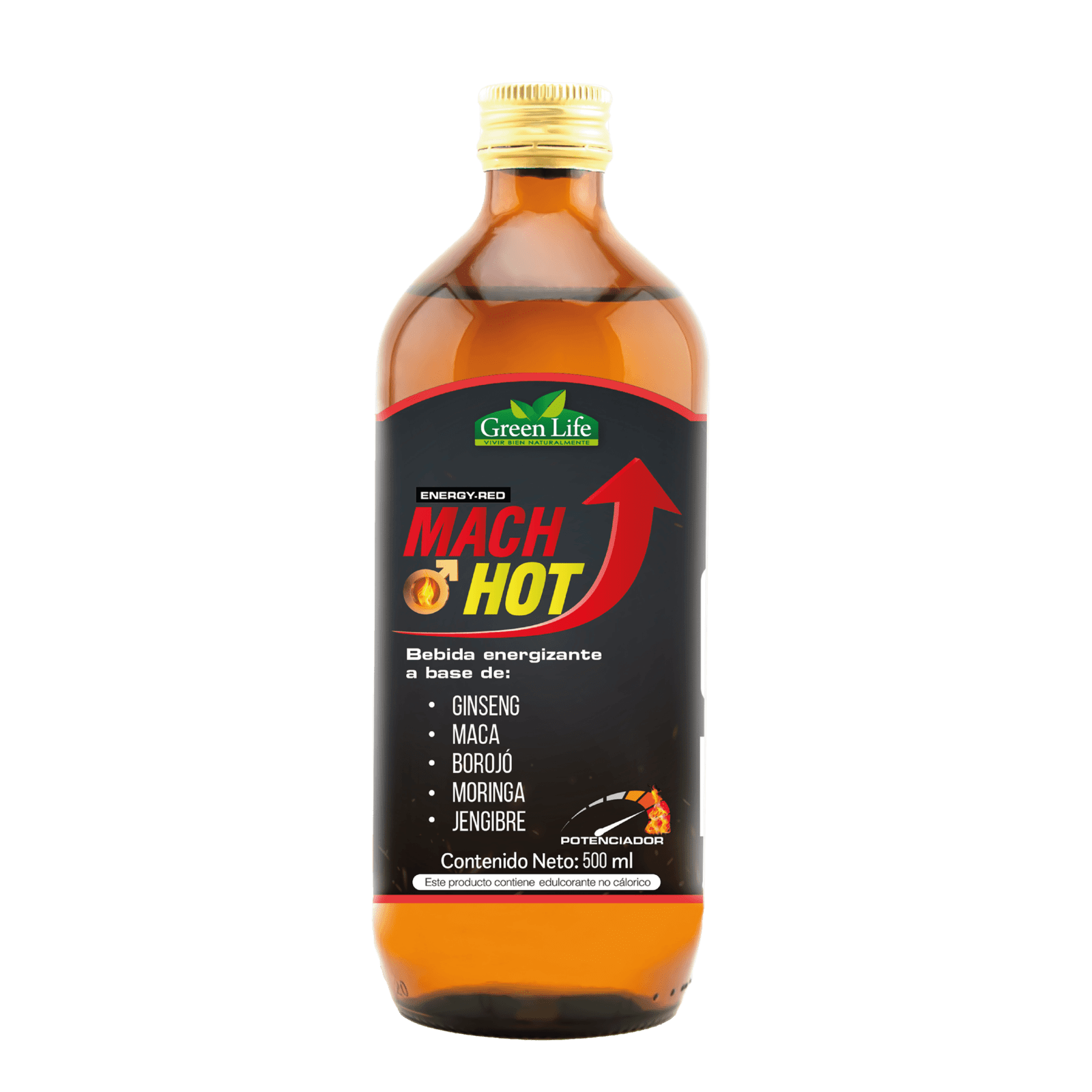 ENERGY RED MATCH HOT 500ML
