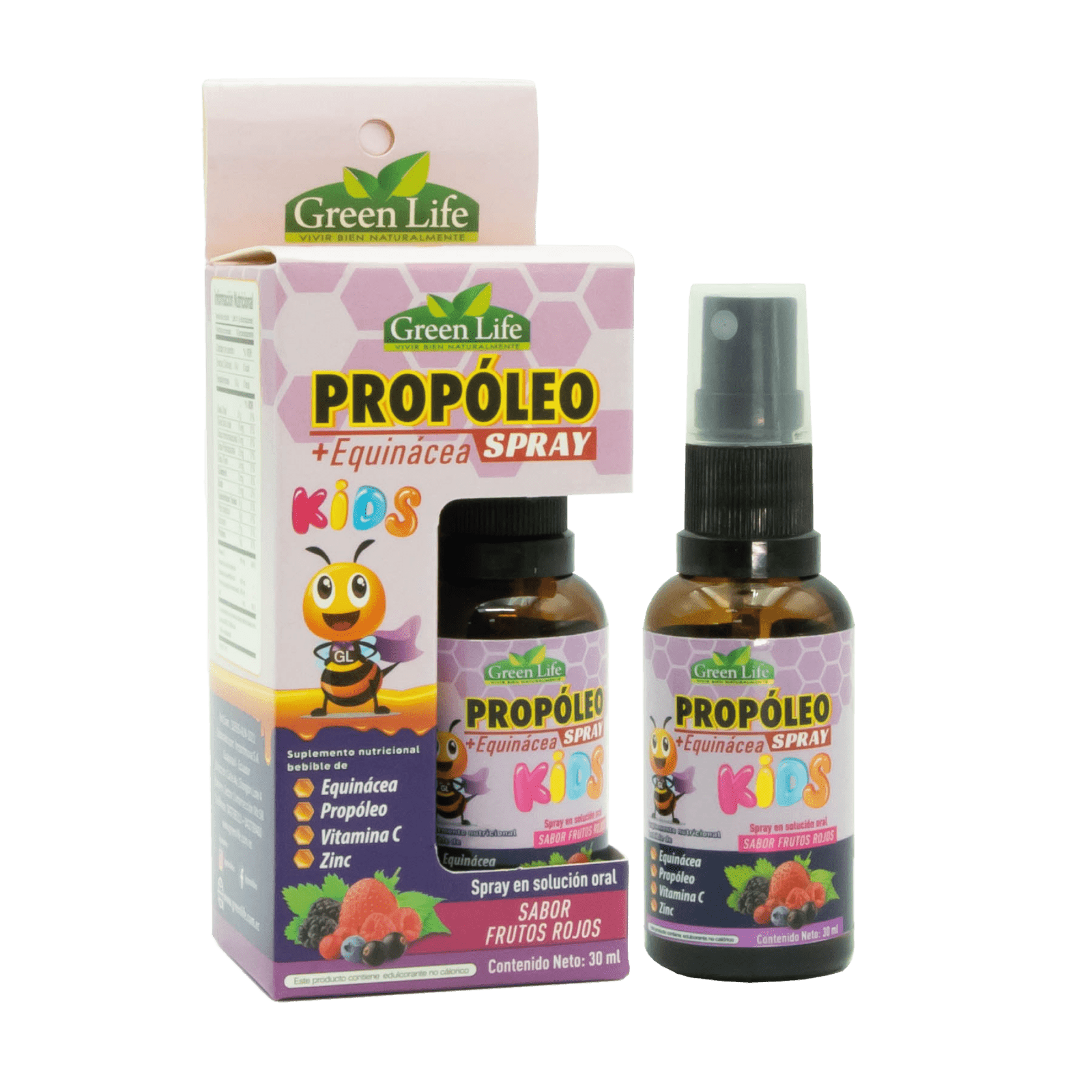 PROPOLEO KIDS SPRAY FRUTOS ROJOS 30ML
