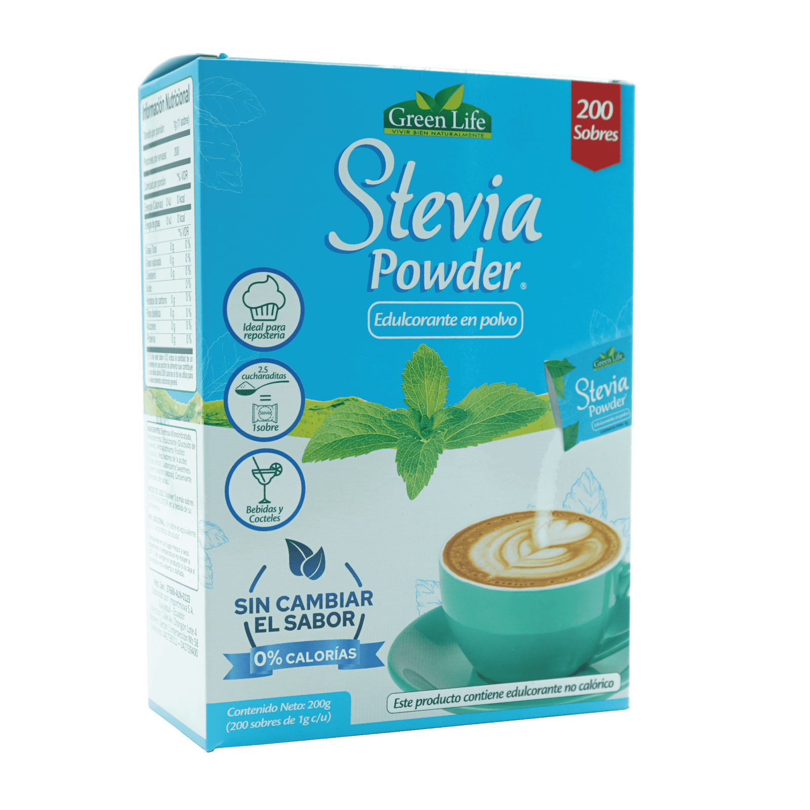 STEVIA POWDER SOB X 200