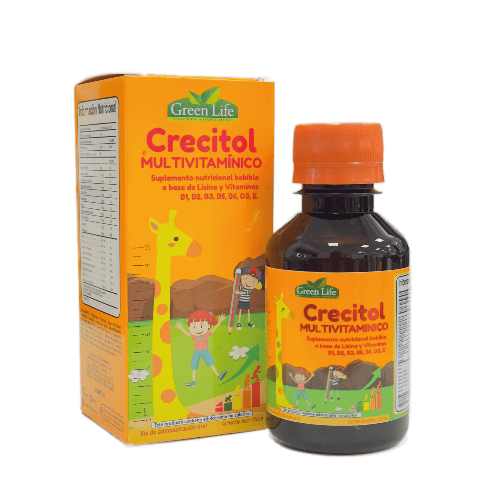 CRECITOL MULTIVITAMINICO JBE 120ML