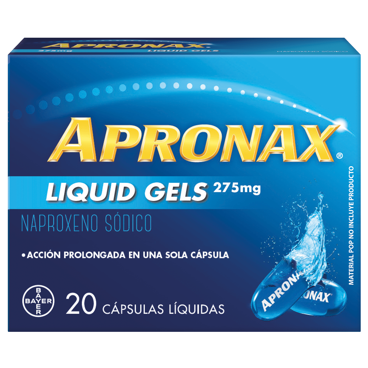 APRONAX LIQUID GEL 275MG X 20