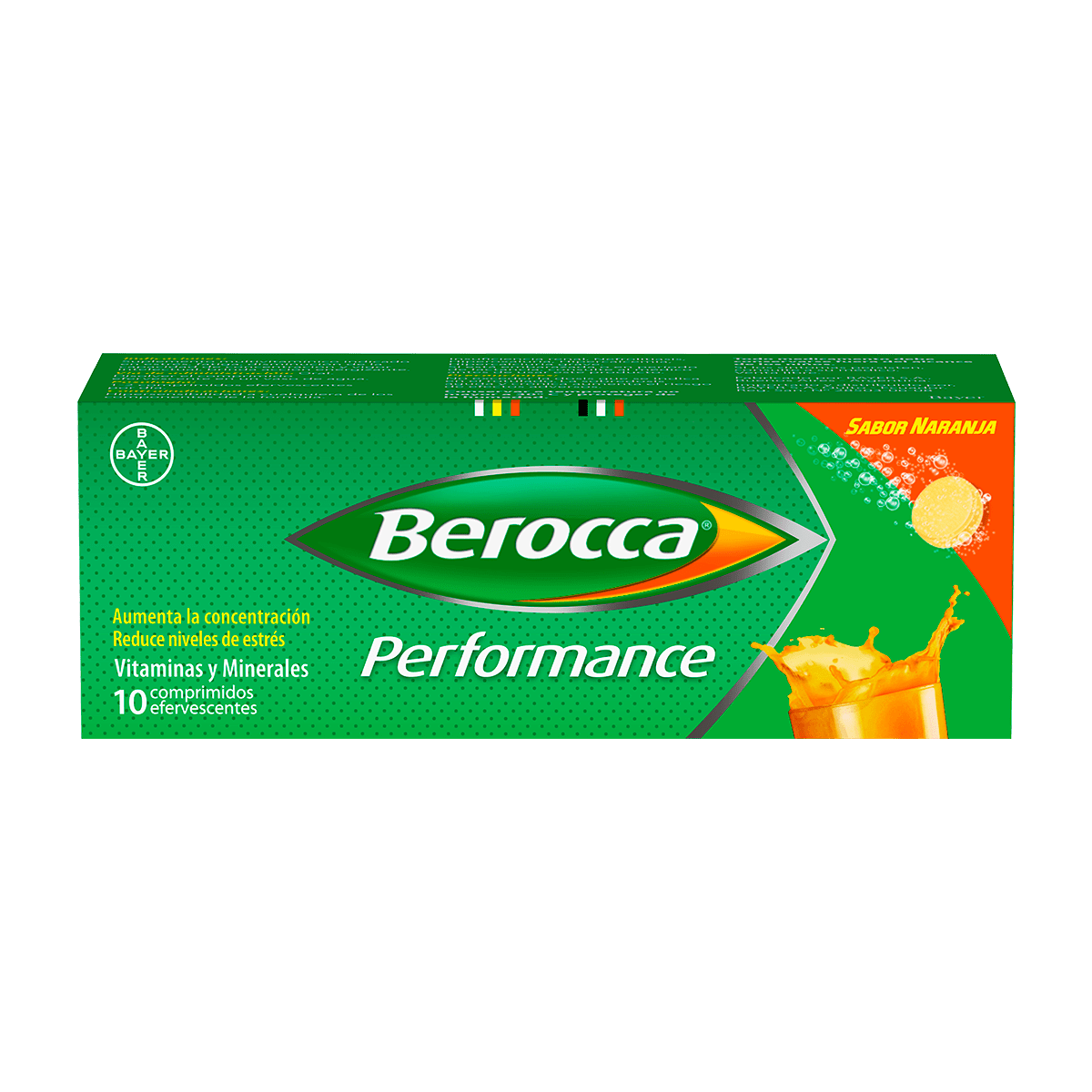 BEROCCA PERFORMANCE EFERV X 10