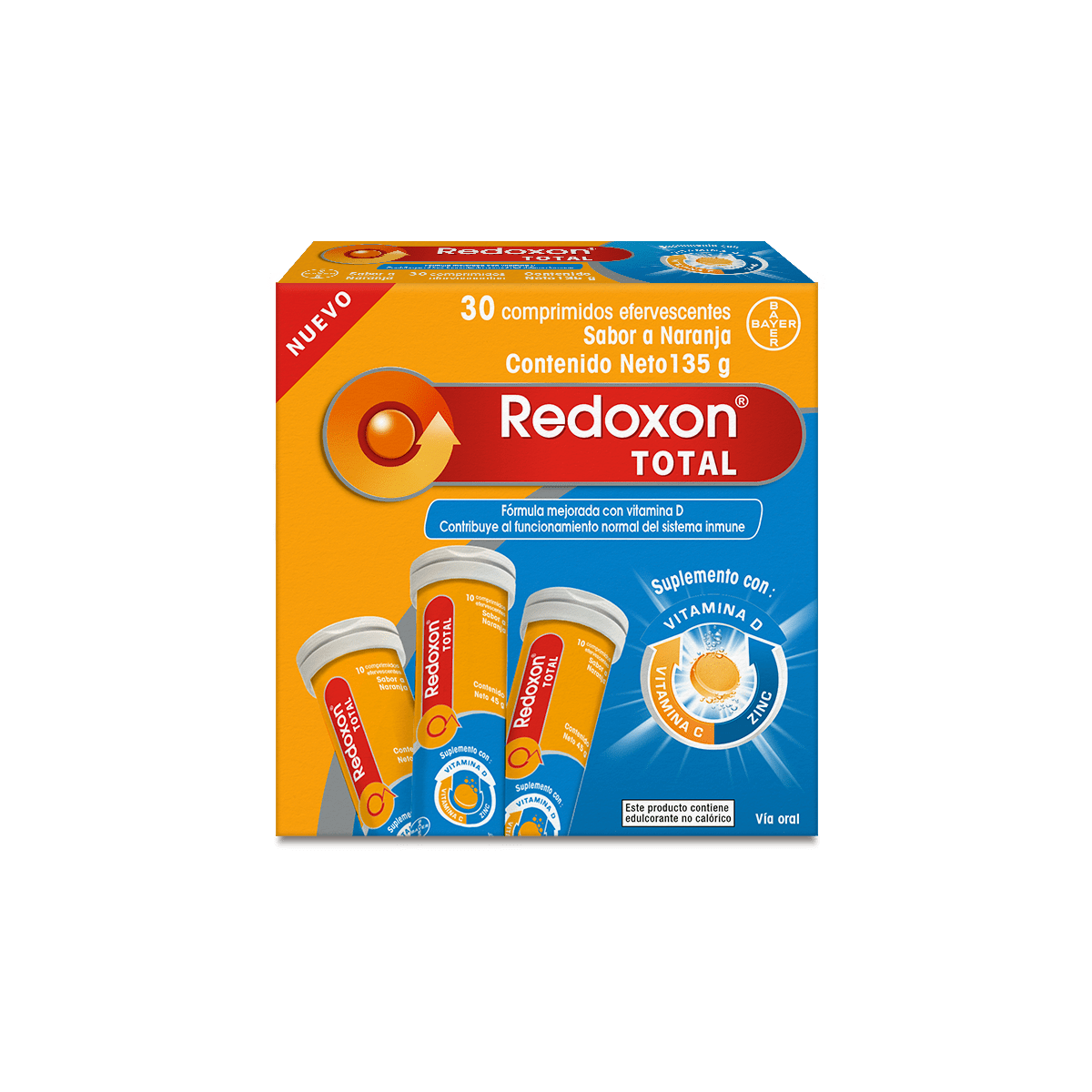 REDOXON TOTAL + ZINC EFERV TRIPACK