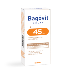 BAGOVIT SOLAR FPS 45 CREMA FACIAL CON COLOR