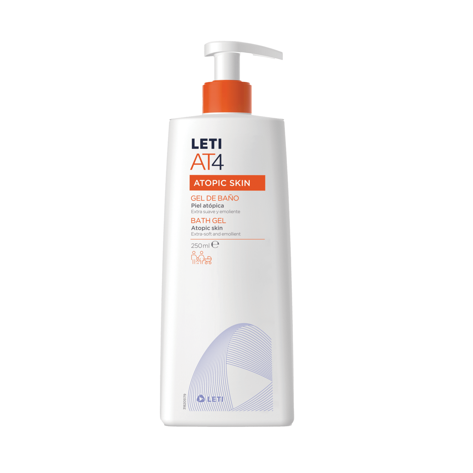 LETI AT-4 GEL BAÑO FCO 250ML