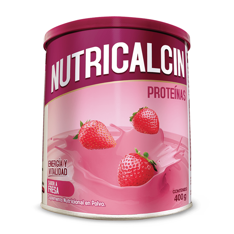 NUTRICALCIN PROTEINA FRESA 400G