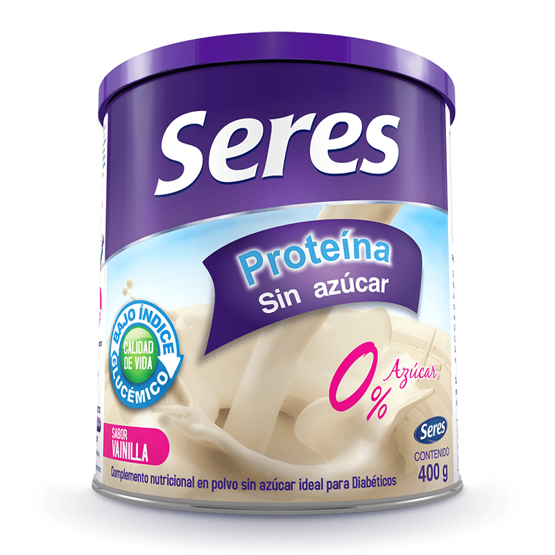 SERES PROTEINA SIN AZUCAR VAINILLA 400GR