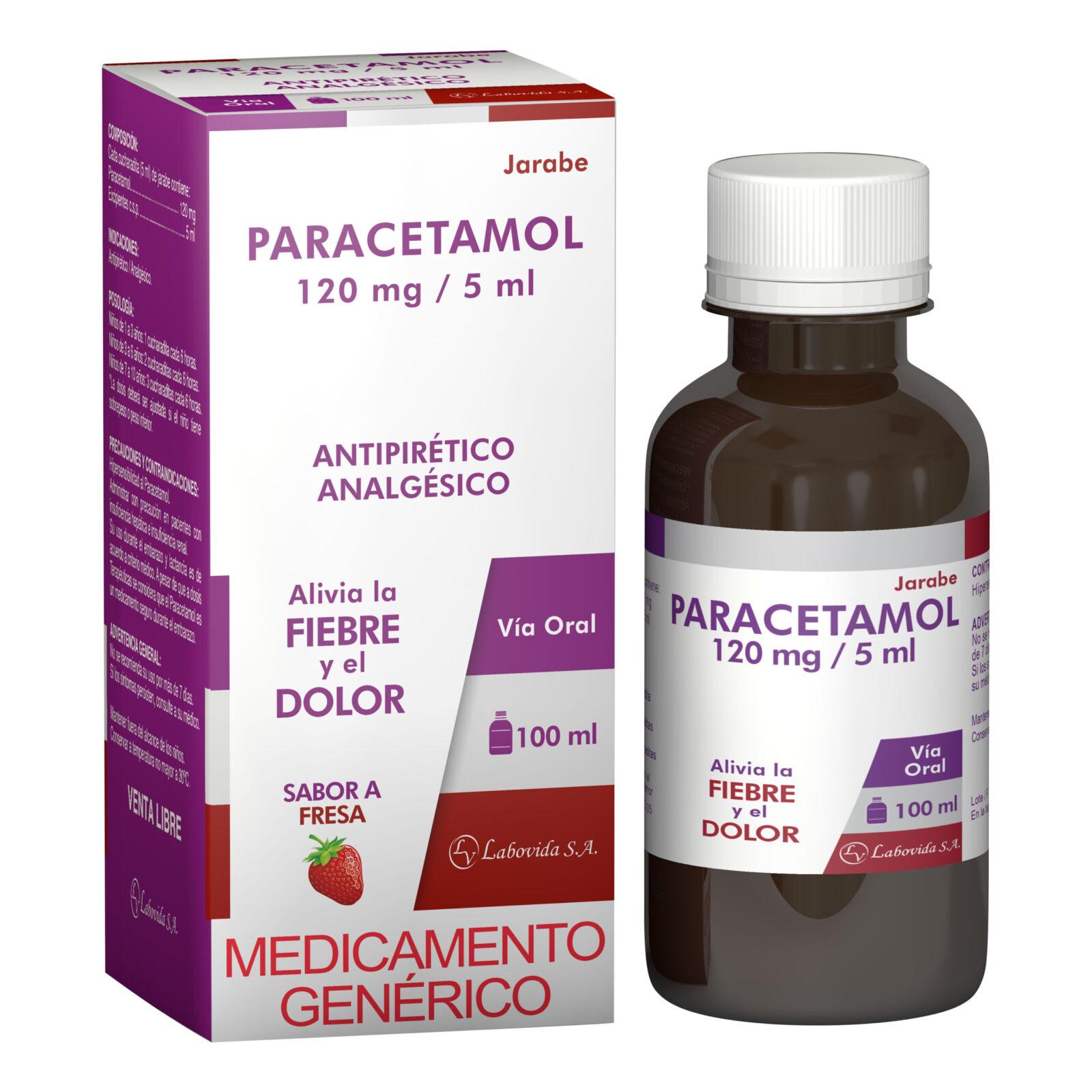 PARACETAMOL 120MG SUSP 100ML