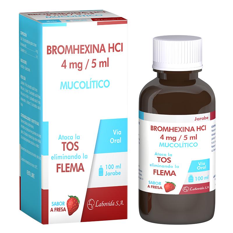 BROMHEXINA HCI 4MG/5ML SUSP 100ML