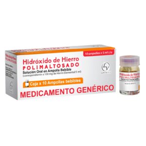 HIDROXIDO DE HIERRO AMP X 10