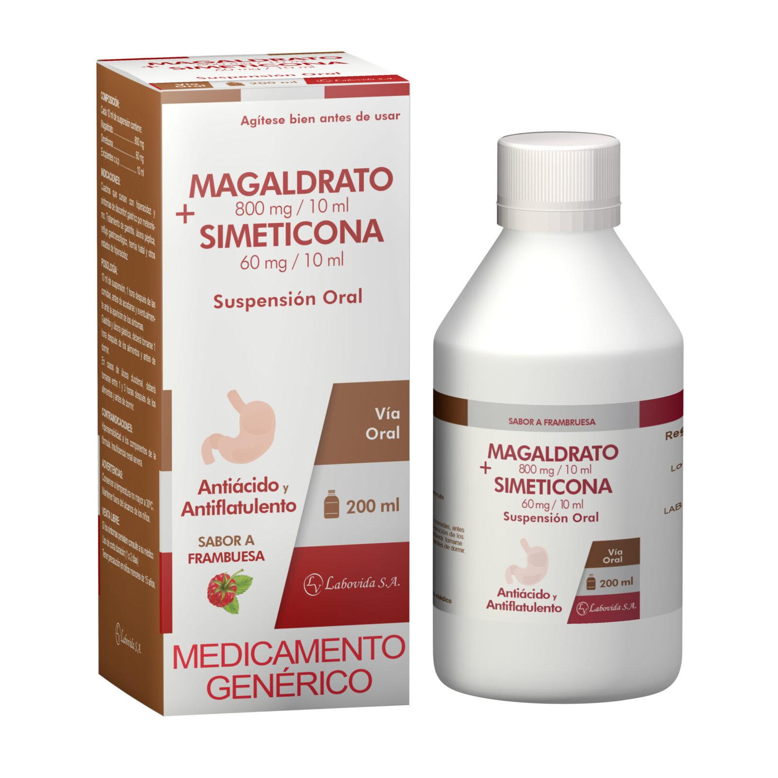MAGALDRATO + SIMETICONA FCO 200ML