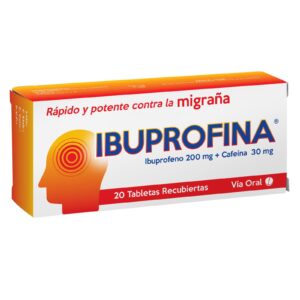 IBUPROFINA 200MG + 30MG TAB X 20