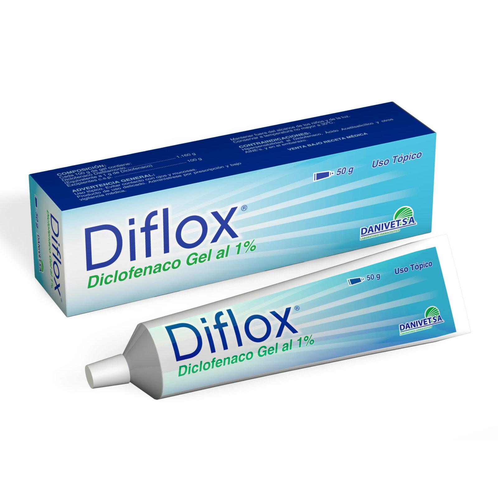 DIFLOX 1% GEL 50GR