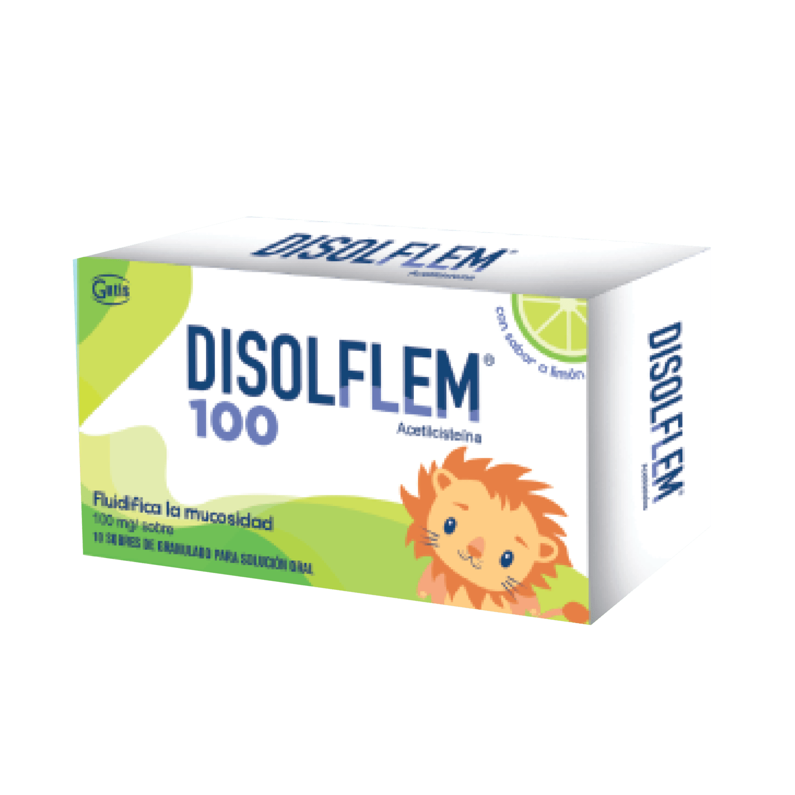 DISOLFLEM 100MG LIMON SOB X 10