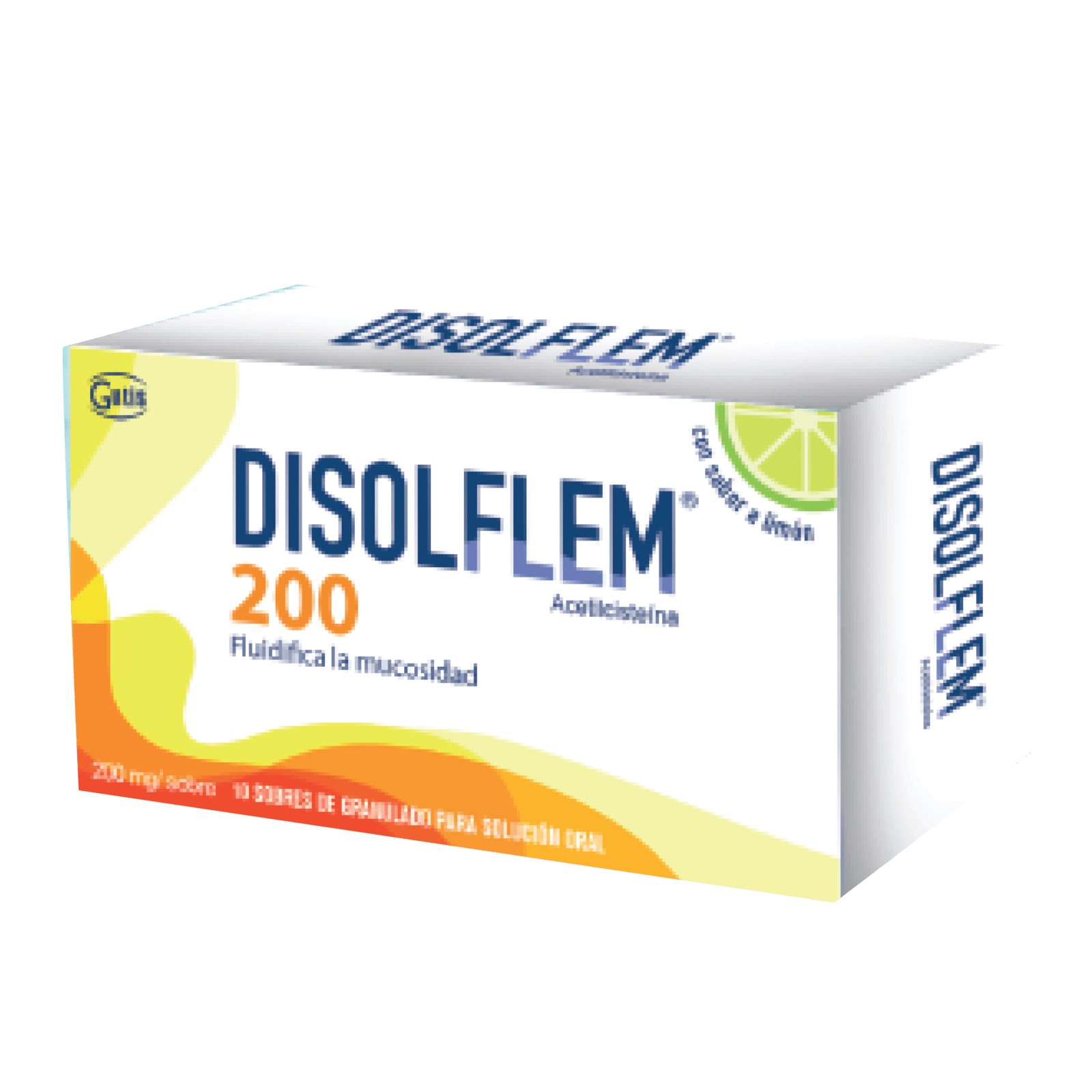 DISOLFLEM 200MG LIMON SOB X 10