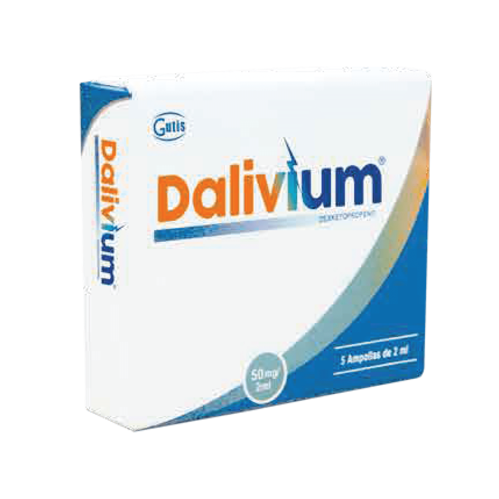 DALIVIUM 50MG/2ML AMP X 5
