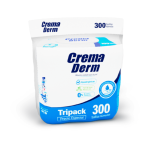CREMA DERM TOALLITAS TRIPACK X 300
