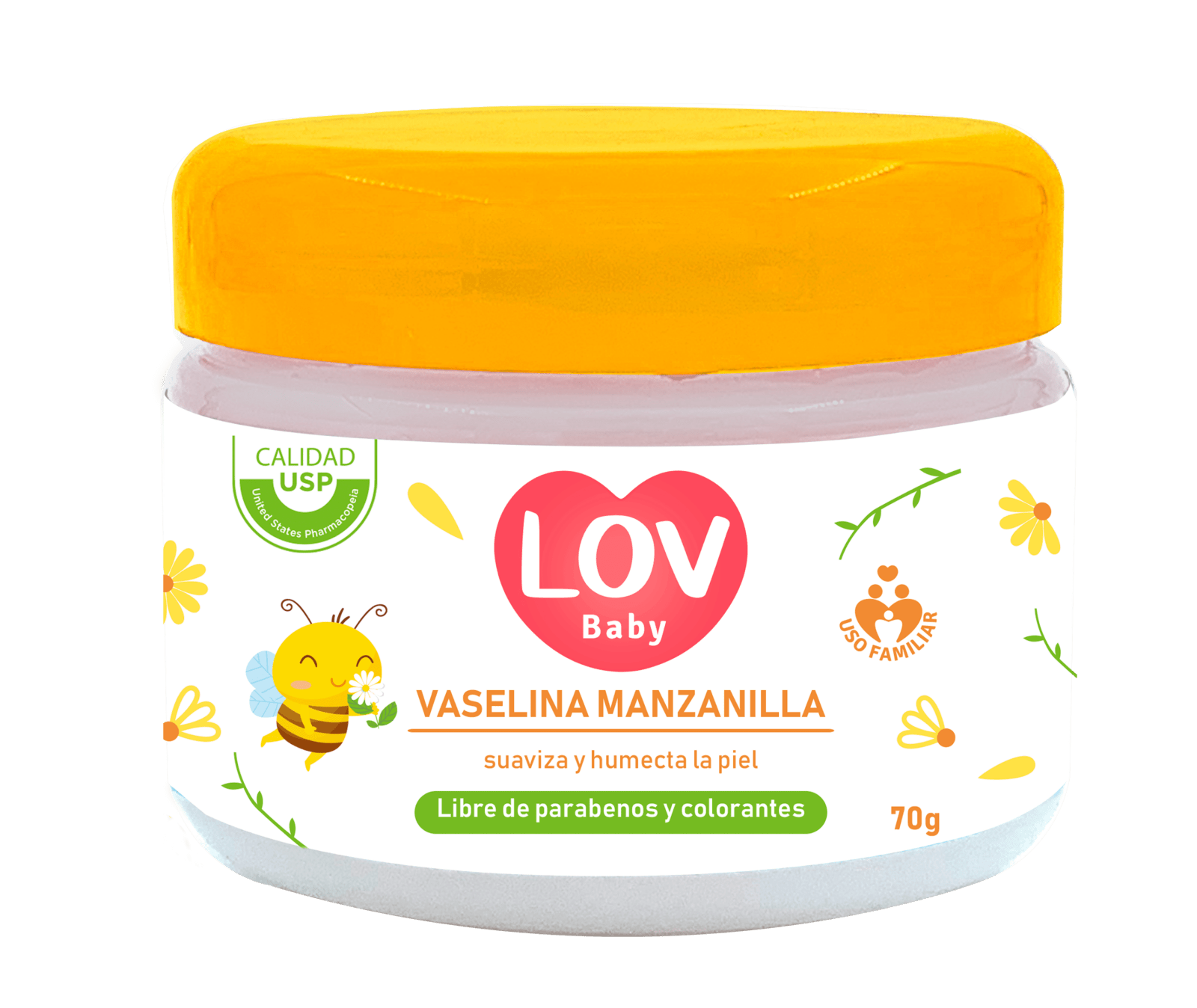 VASELINA BABY LOV MANSANILLA 70GR