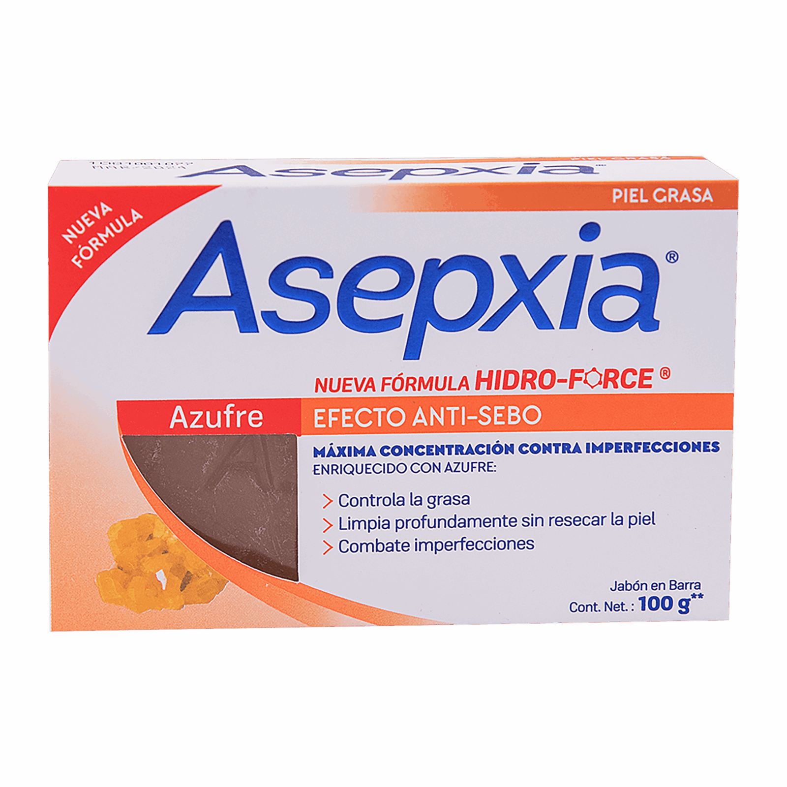 ASEPXIA JABON AZUFRE 100GR