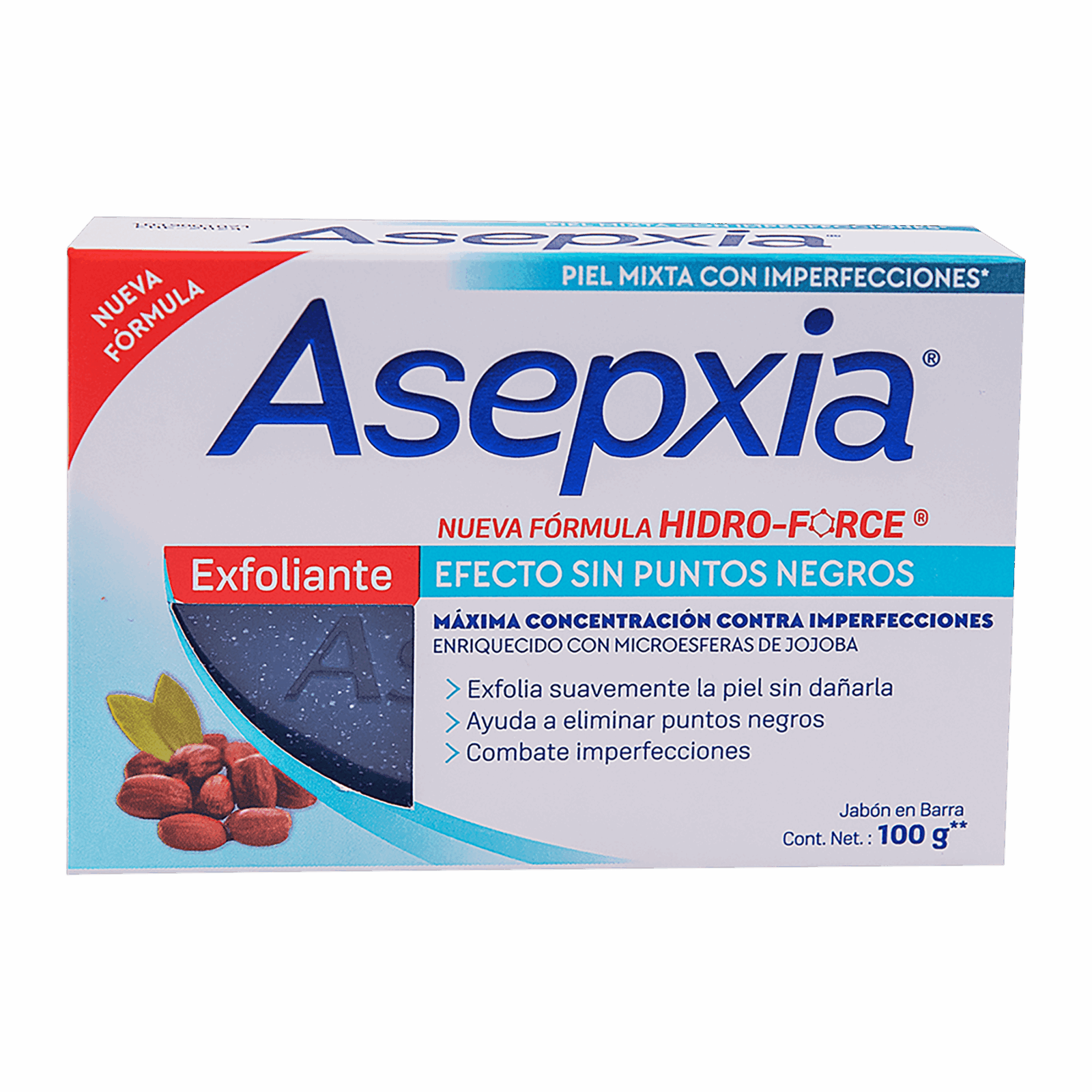 ASEPXIA JABON EXFOLIANTE 100GR