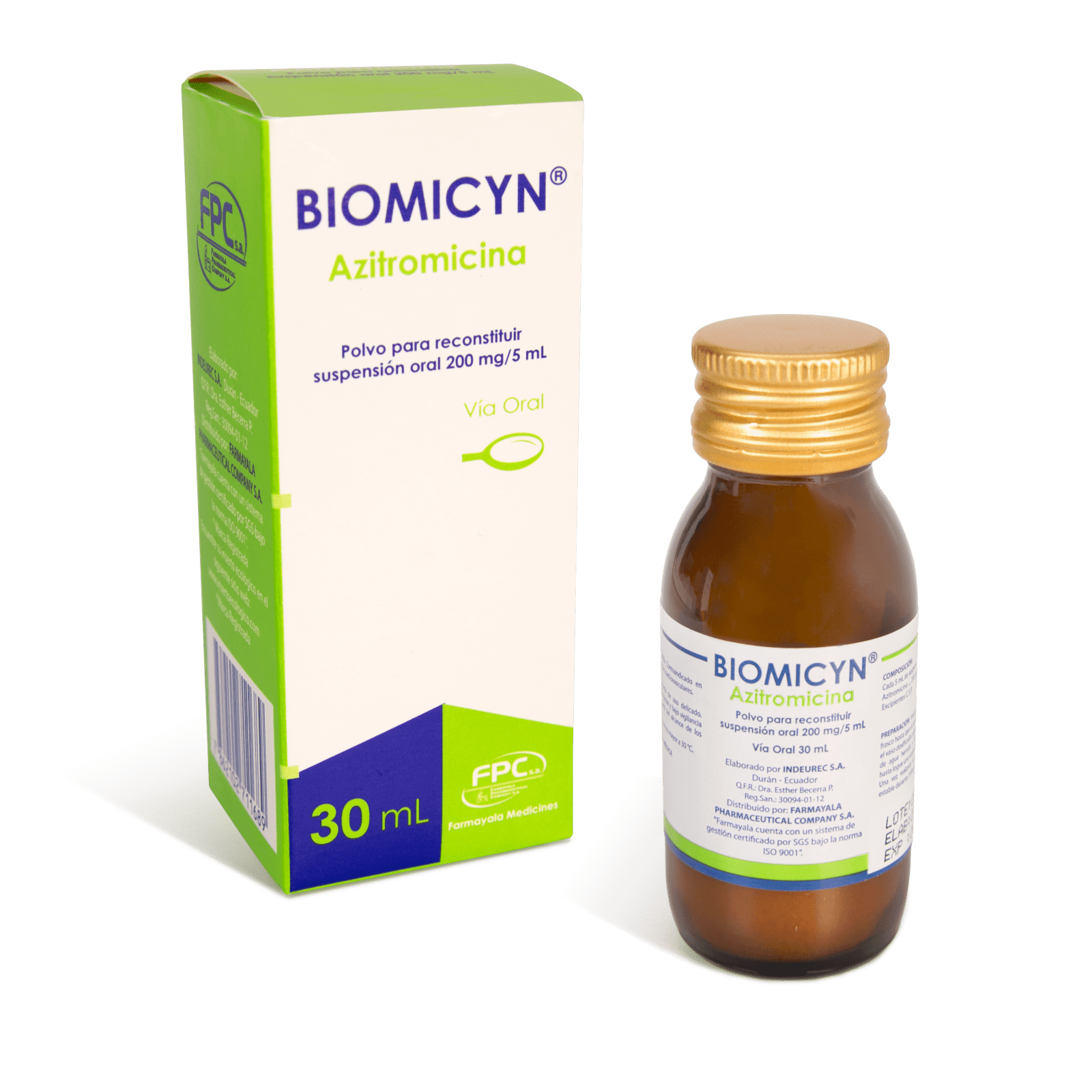 BIOMICYN SUSP 200MG 30ML