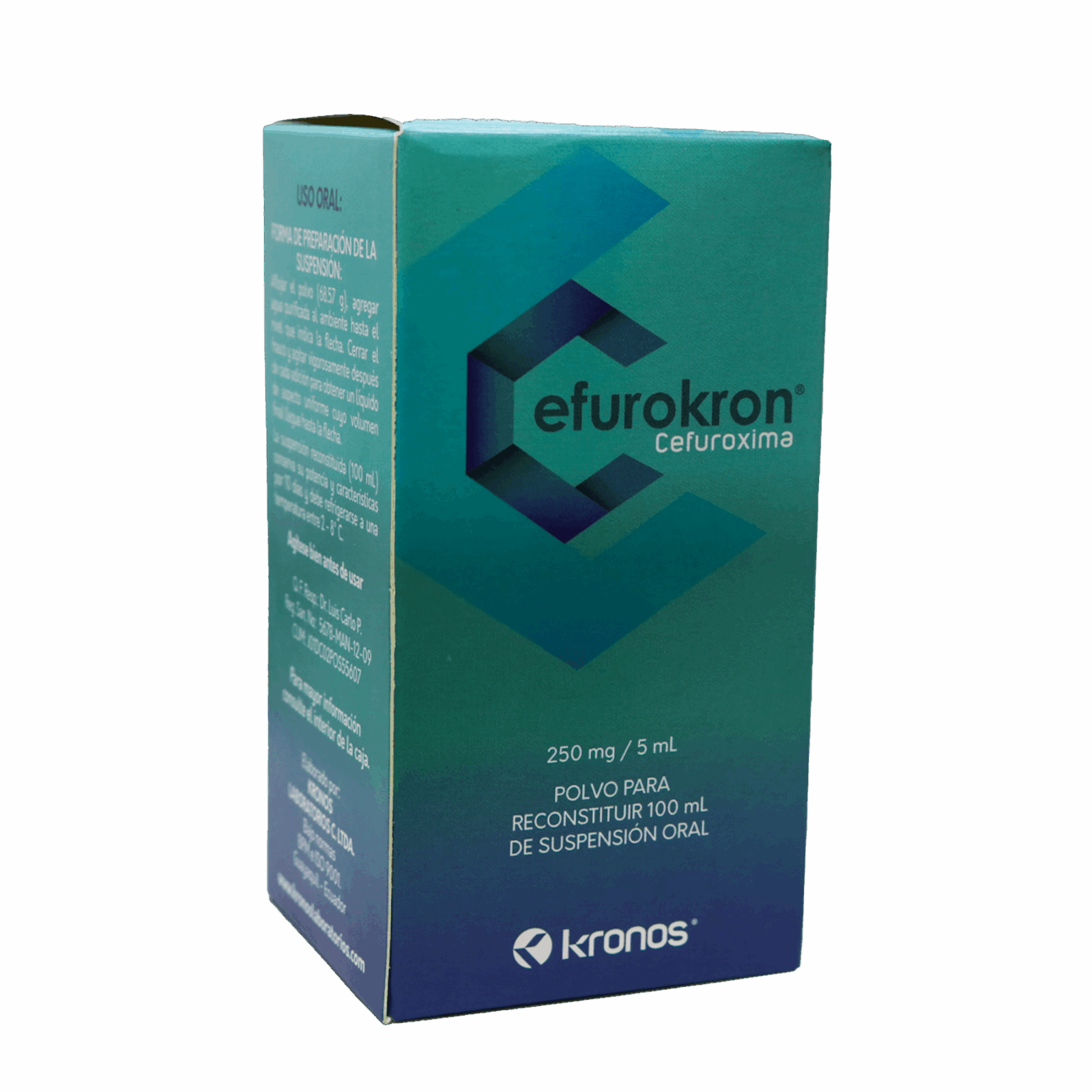 CEFUROKRON 250MG SUSP