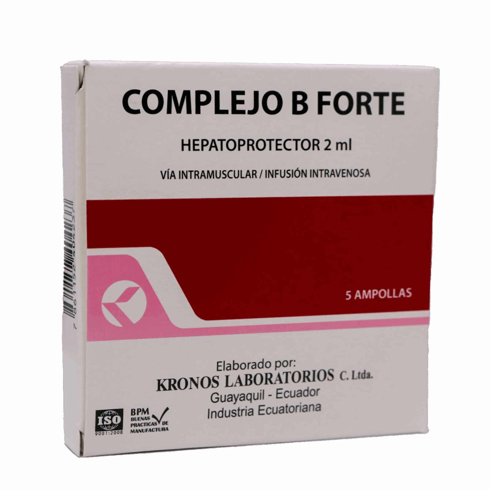 COMPLEJO B FORTE AMP 2ML X 5