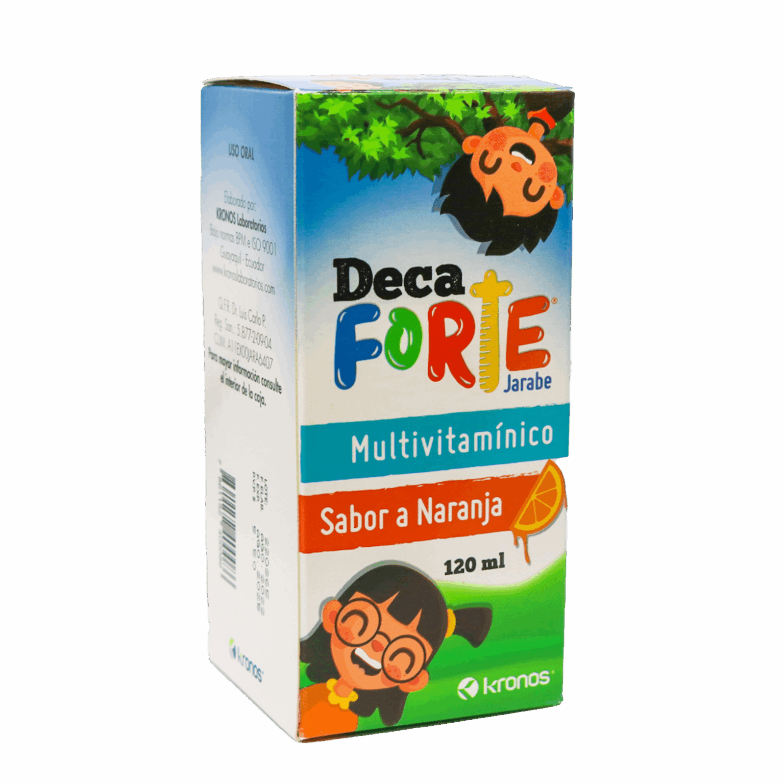DECAFORTE JARABE 120 ML