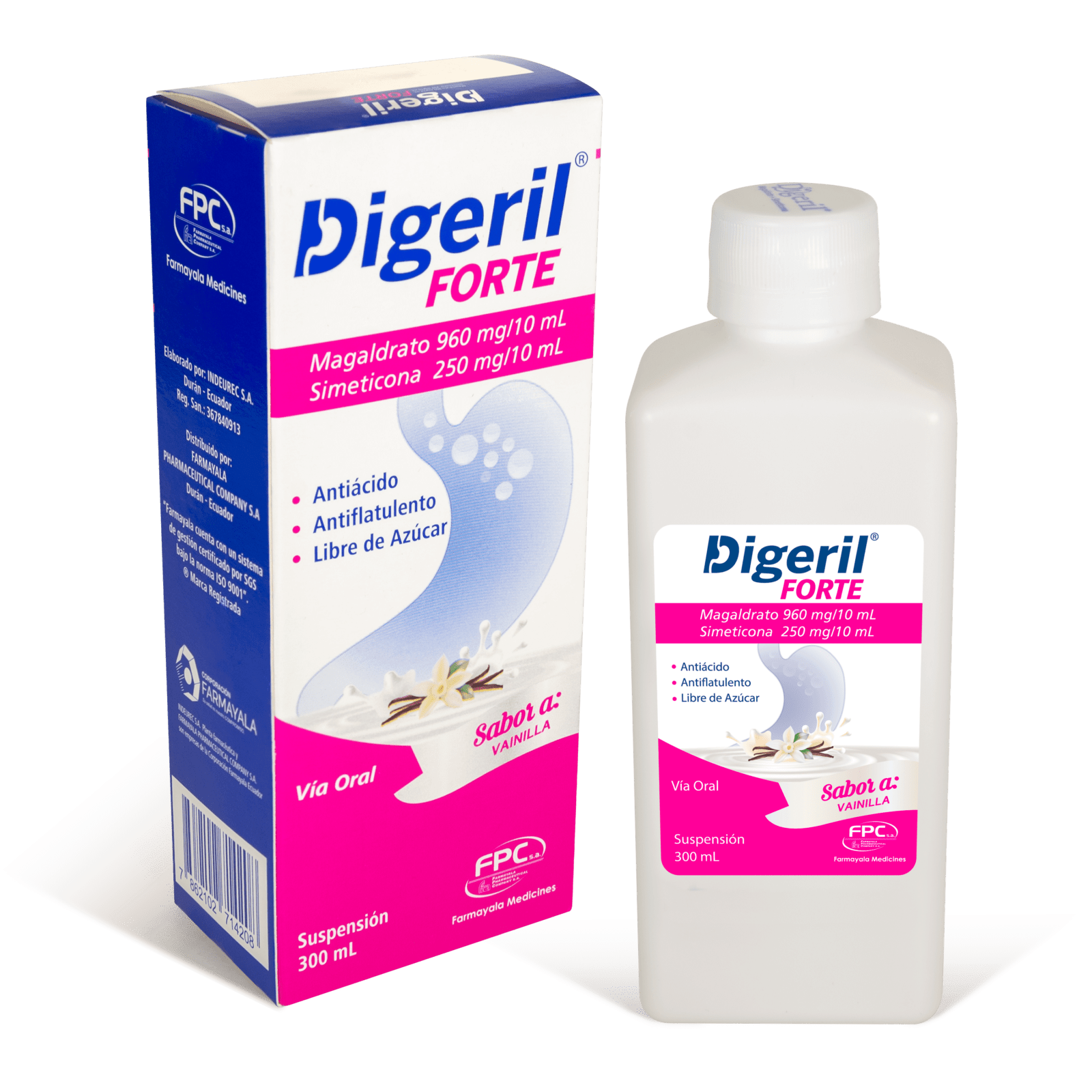 DIGERIL FORTE SUSP 300ML