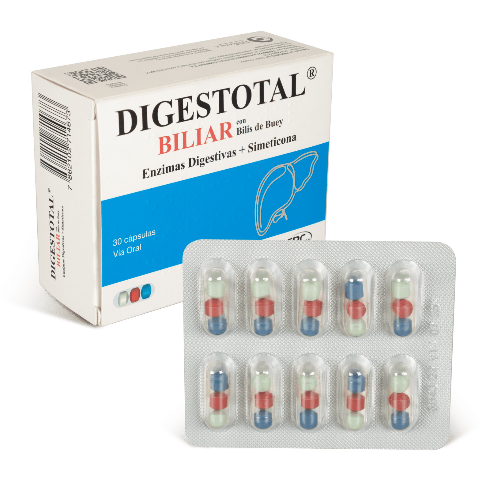 DIGESTOTAL BILIAR CAP X 30
